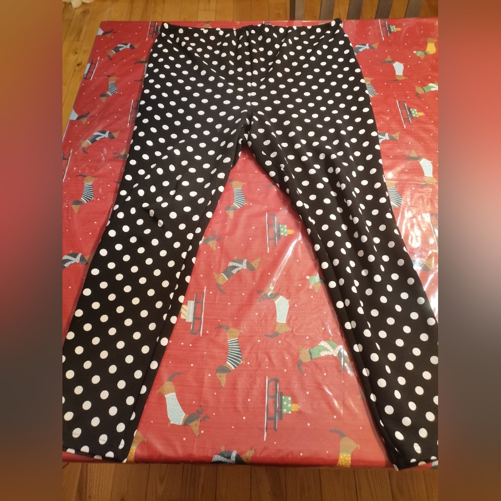 SHEIN Maternity Polka Dot Leggings size XXL